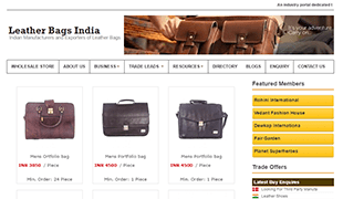 Leather Bags India